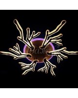 Люстра светодиод. 1837/6+3 LED CF диммер