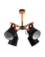 Люстра 60404 Риони (4л) черная